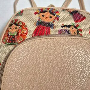Bags | Mexican Le Le Doll Backpack Cream 10 Handcraft New  display picture 2